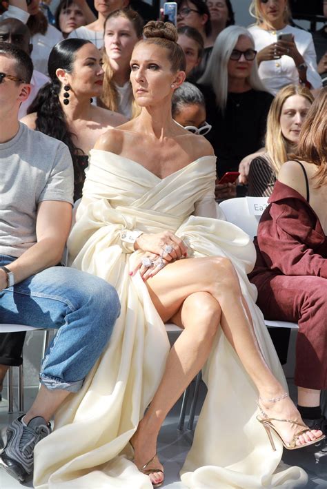 celine dion paris fashion week photos 2019|celine dion outfits.